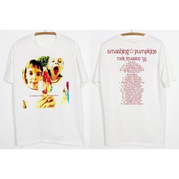 1993 Smashing Pumpkins Siamese Dream Shirt – 2-Sided Vintage Band Tee - Picture 1 of 7